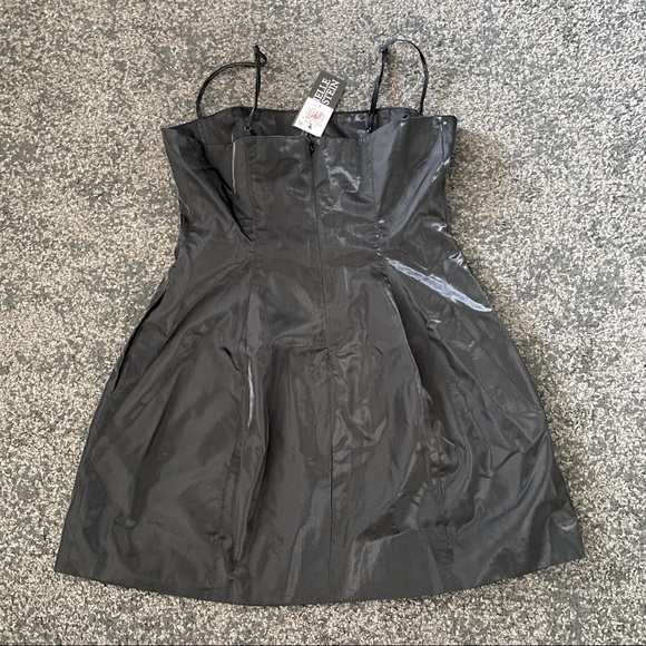 Danielle Bernstein weworewhat spaghetti strap mini dress with pockets - Picture 5 of 6